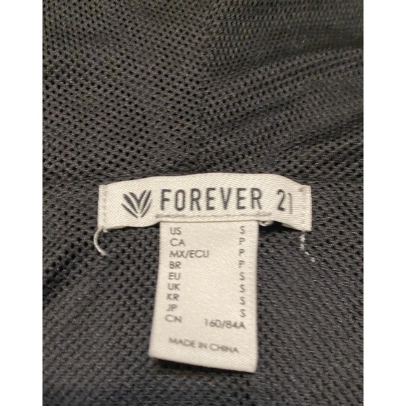 Windbreaker Black Jacket Coat Women Small - Picture 2 of 6